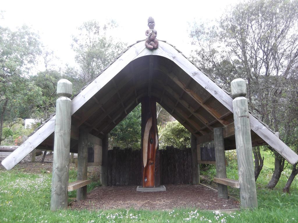 La Casa Te Puru Lodge Exteriör bild